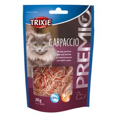 Ласощі для котів Trixie PREMIO Carpaccio 20 г (качка та риба) - masterzoo.ua