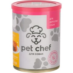 М'ясний паштет для дорослих собак Pet Chef 360 г (курка) - masterzoo.ua