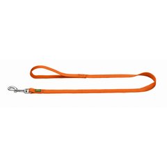Поводок для собак нейлоновый Hunter 110 см / 15 мм (оранжевый) - masterzoo.ua