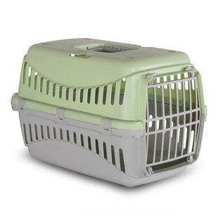 Переноска для собак MP Bergamo Gipsy 1 Small 46x31x32 см - зеленый - masterzoo.ua