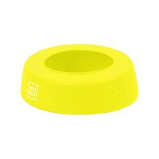 Миска-непроливайка WAUDOG Silicone 750 мл (жовта) - masterzoo.ua