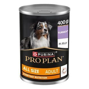 Вологий корм для собак Pro Plan All Size Adult Everyday Nutrition 400 г - індичка - masterzoo.ua