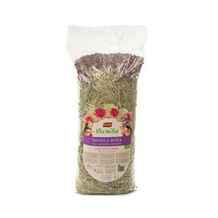 Сено для грызунов Vitapol Vita Herbal 800 г - лепестки роз - masterzoo.ua