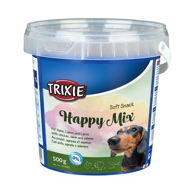 Ласощі для собак Trixie «Happy Mix» 500 г (асорті) - masterzoo.ua