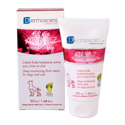 Крем для собак і котів Dermoscent ATOP 7 Hydra Cream зволожений шкіри 50 мл (для догляду за шкірою) - masterzoo.ua
