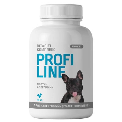 Вітаміни для собак ProVET Profiline Віталіті Комплекс 100 таблеток - masterzoo.ua