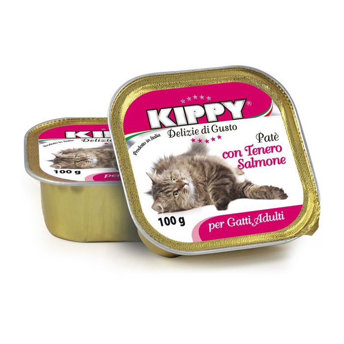 Влажный корм для кошек Kippy Cat 100 г (лосось) - masterzoo.ua