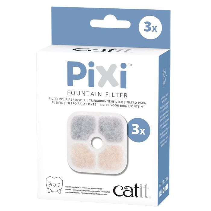 Фильтр сменный Catit для питьевого фонтана Catit Pixi 3 шт - masterzoo.ua