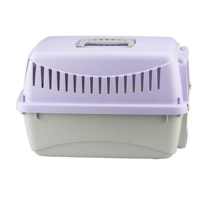 Переноска для кошек MP Bergamo Gipsy XS 39х26х25 см - сиреневый - masterzoo.ua