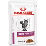 Вологий корм для котів, при захворюваннях нирок Royal Canin Renal pouch 85 г (яловичина)