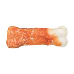 Ласощі для собак Trixie Кістка для чищення зубів Denta Fun 11 см, 120 г / 2 шт. (курка) - masterzoo.ua