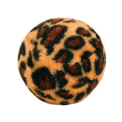 Іграшка для котів Trixie М'яч леопардовий з брязкальцем d=4 см, набір 4 шт. - masterzoo.ua