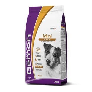Cухой корм для собак Gemon Mini Adult 3 кг - курица и рис - masterzoo.ua