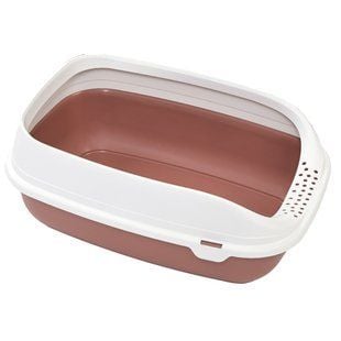 Туалет для кошек MPS Beta Plus Small 43х31х16 см - коричневый - masterzoo.ua