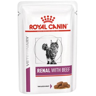 Вологий корм для котів Royal Canin Renal Gravy pouch 85 г - masterzoo.ua