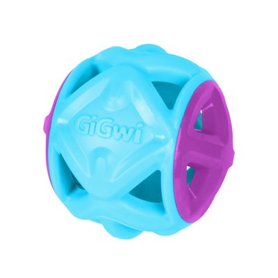 Игрушка для собак GiGwi Basic Мяч | 9 см (голубой) - masterzoo.ua
