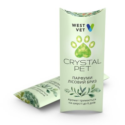 Парфуми для собак та котів West Vet Crystal Pet 5 мл - лісовий бриз - masterzoo.ua