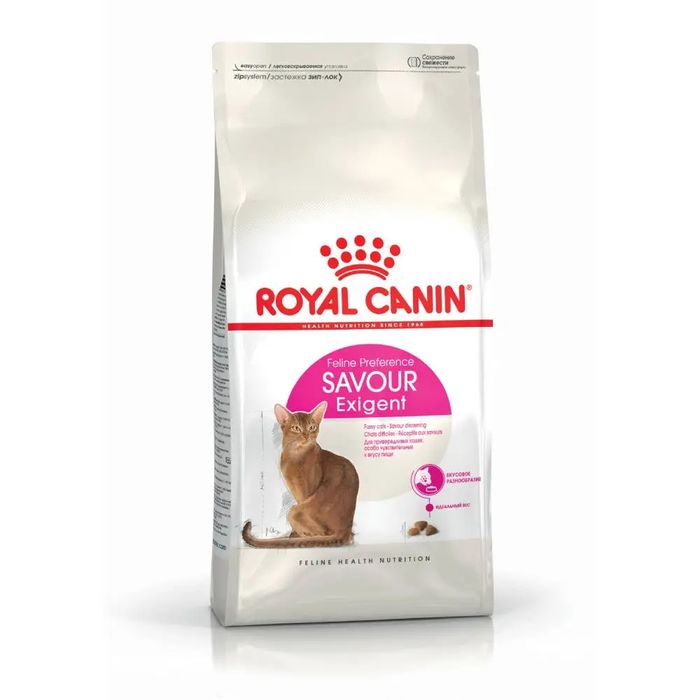 Сухий корм для котів Royal Canin Exigent Savour 4 кг - домашня птиця + Catsan 5 л - masterzoo.ua