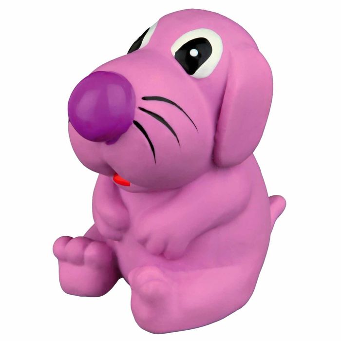 Игрушка для собак Trixie Собака с пищалкой 8 см (латекс, цвета в ассортименте) - masterzoo.ua