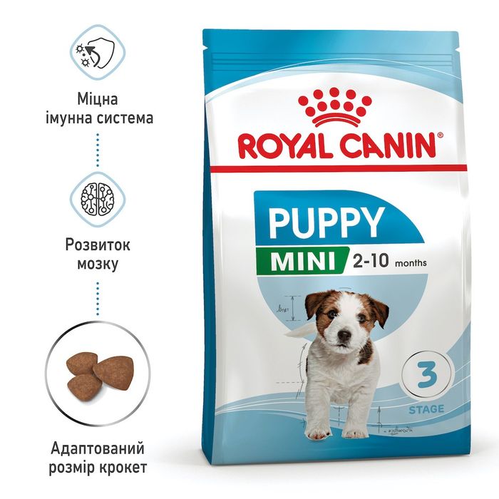 Сухой корм для щенков мелких пород Royal Canin Mini Puppy 800 г - домашняя птица - masterzoo.ua