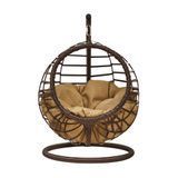 Крісло-кокон для собак Home Rest Bangland 68х50х45 см - коричневий - masterzoo.ua