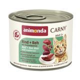 Влажный корм для кошек Animonda Carny Adult 200 г - говядина, оленина и брусника - masterzoo.ua