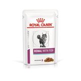 Влажный корм для кошек, при заболеваниях почек Royal Canin Renal 85 г (тунец)