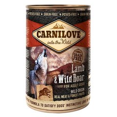 Влажный корм для собак Carnilove Lamb & Wild Boar 400 г (ягненок и кабан) - masterzoo.ua