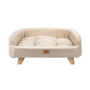 Лежак для котів Ferplast Yuki Lettino M 82х55х31 см - бежевий - masterzoo.ua