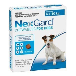 Boehringer Ingelheim NexGard таблетки для собак від 4 до 10 кг 1 шт - masterzoo.ua