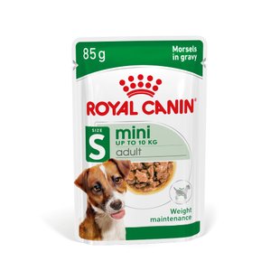 Влажный корм для собак Royal Canin Mini Adult pouch 85 г - masterzoo.ua