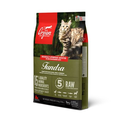Сухий корм для котів Orijen Cat Tundra 5,4 кг (асорті) - masterzoo.ua