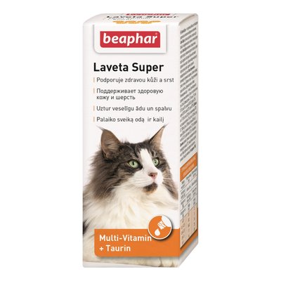 Витамины для кошек Beaphar Laveta Super 50 мл - masterzoo.ua