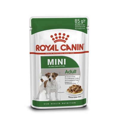 Вологий корм для собак Royal Canin Mini Adult pouch 85 г - masterzoo.ua