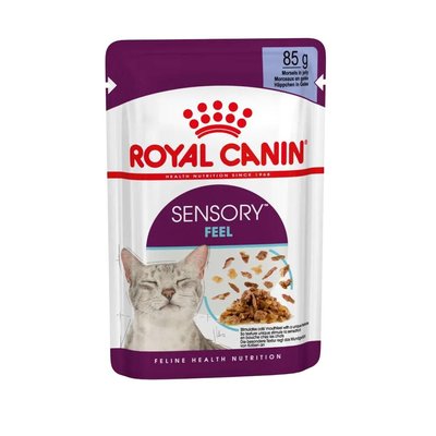 Влажный корм для кошек Royal Canin Sensory Feel Jelly pouch 85 г - masterzoo.ua