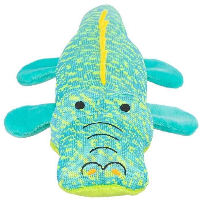 Игрушка для собак Trixie Крокодил 33 см - бирюзовый - masterzoo.ua