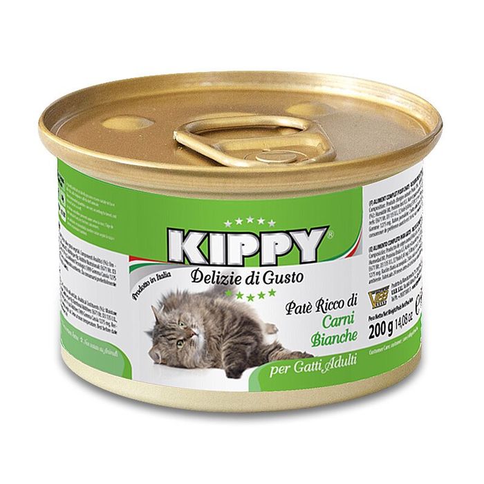 Вологий корм для котів Kippy Cat 200 г (біле м'ясо) - masterzoo.ua
