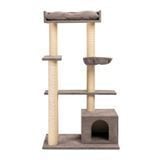 Pet Fashion Чарли когтеточка-комплекс 50х80х144 см - коричневый - masterzoo.ua
