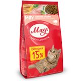 Сухий корм для дорослих котів Мяу 2 кг - кролик