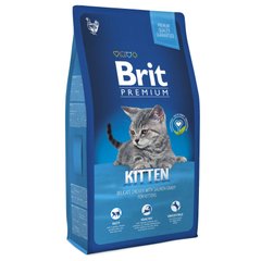 Сухой корм для котят Brit Premium Cat Kitten 8 кг (курица) - masterzoo.ua