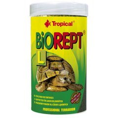 Сухой корм для сухопутных черепах Tropical в палочках «Biorept L» 250 мл - masterzoo.ua