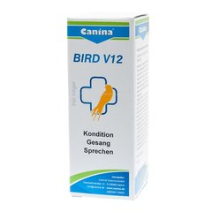 Вітаміни для птахів Canina «BIRD V12» краплі 25 мл (мультивітамін) - masterzoo.ua