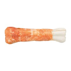 Ласощі для собак Trixie Кістка для чищення зубів з куркою Denta Fun 20 см 200 г - masterzoo.ua