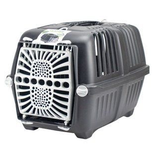 Переноска для собак MPS Eco Pratiko 48х31,5х33 см - чорний - masterzoo.ua