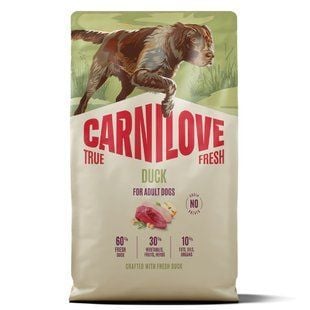 Сухой корм для собак Carnilove True Fresh Adult 4 кг - утка - masterzoo.ua