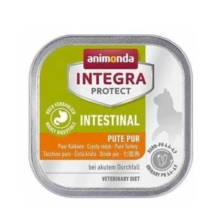 Вологий корм для котів Animonda Integra Protect Intestinal 100 г - індичка - masterzoo.ua