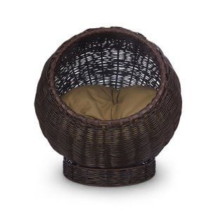 Крісло-кокон для собак Home Rest Bangland 57х50х50 см - коричневий - masterzoo.ua