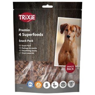 Ласощі для собак Trixie Premio 4 Superfoods 4 х 100 г - асорті - masterzoo.ua