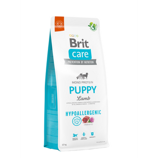 Cухой корм для щенков Brit Care Hypoallergenic Puppy 12 кг - ягненок - masterzoo.ua