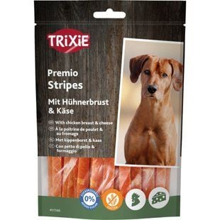 Ласощі для собак Trixie Premio Stripes 100 г - курка та сир - masterzoo.ua